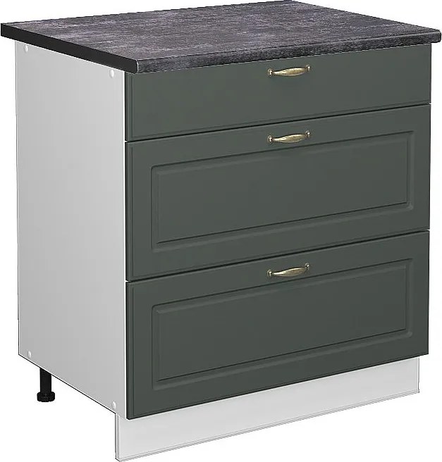 Szafka dolna do kuchni green gold country 80x60x82 fame-line