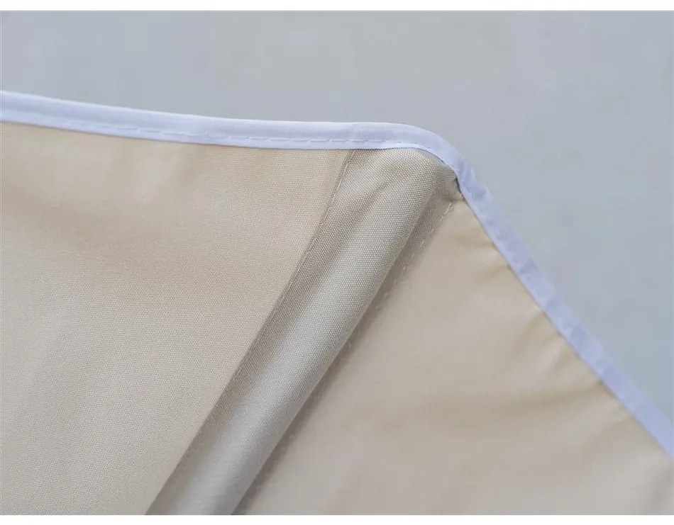 Happy Green Parawan składany na balkon 1,4 m, beżowy