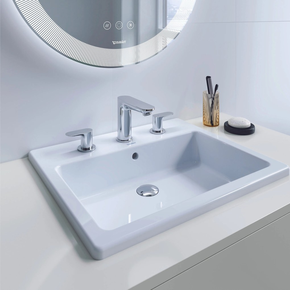 Duravit Wave 3-otworowa bateria umywalkowa