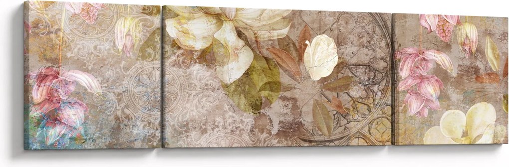 Obraz - Ozdoba kwiatowa (170x50 cm)