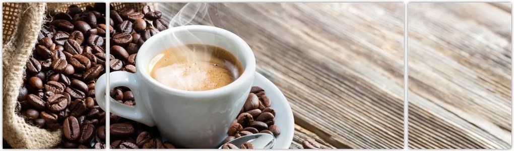 Obraz - Espresso (170x50 cm)