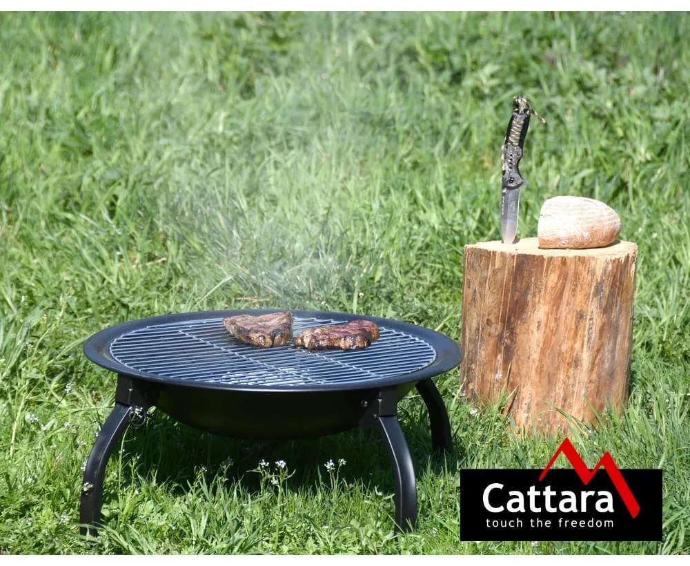 Palenisko z rusztem i pokrywą Cattara Vesuv, ø 48 cm