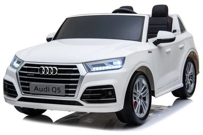 Pojazd na akumulator nowe audi q5 2-osobowe białe
