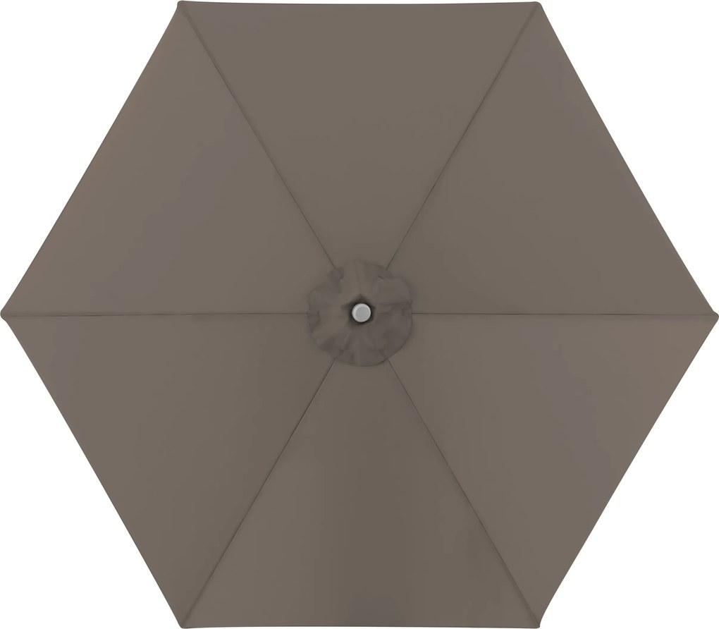 Doppler ACT Auto-Tilt parasol ogrodowy 305 cm brązowy