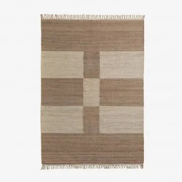 Prostokątny Dywan Z Konopi Begonta 250 X 166 Cm - Sklum