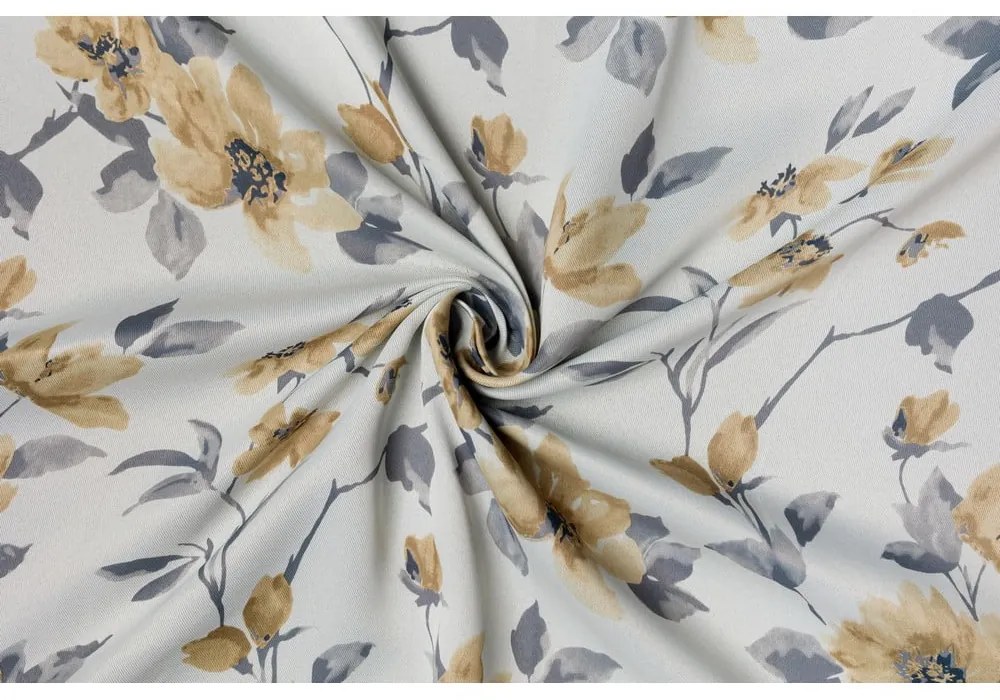 Żółto-kremowa zasłona 210x245 cm Cefalu – Mendola Fabrics