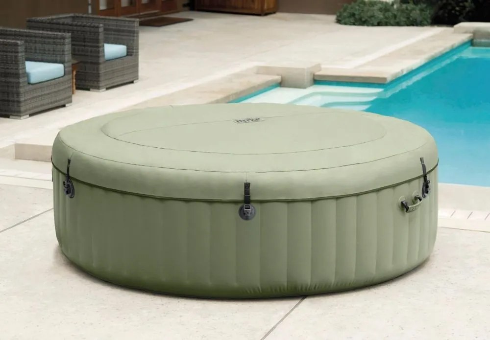Jacuzzi ogrodowe z hydromasażem 196 cm Intex 426, 4-osobowe, 120 dysz bąbelkowych