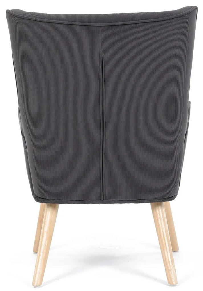 Fotel na uszach GREY2, szary