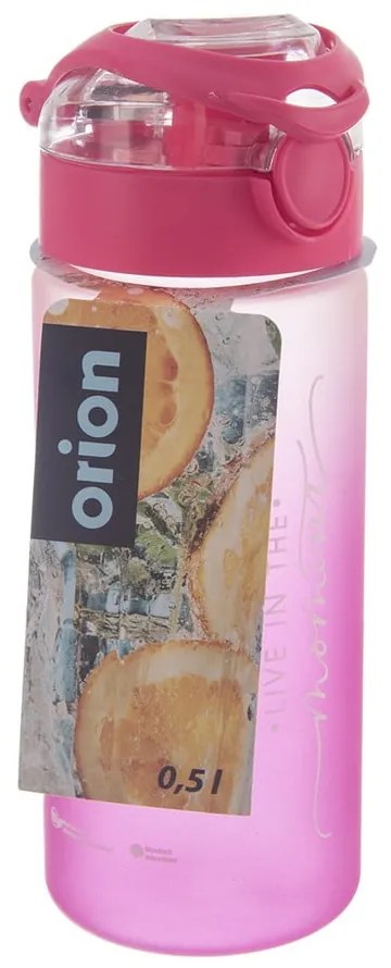 Różowa butelka 500 ml Saga – Orion