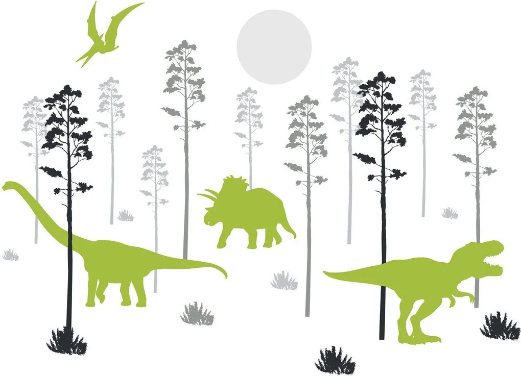Fototapeta - Dinozaury (196x136 cm)