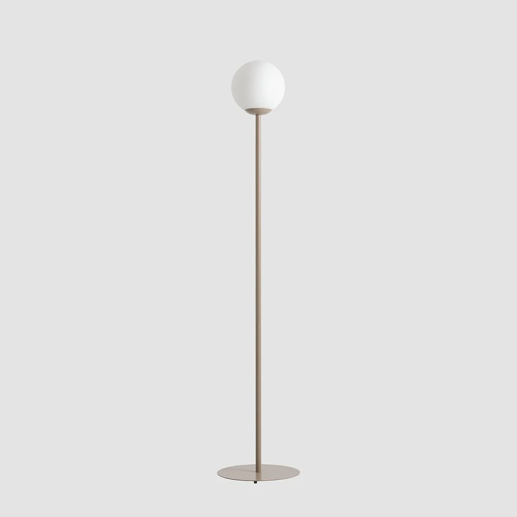 Lampa stojąca o minimalistycznym designie - Pinne beżowa