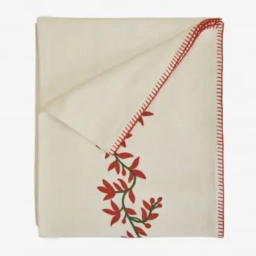 Obrus Bawełniany Elira 170x250 Cm Grana - Sklum