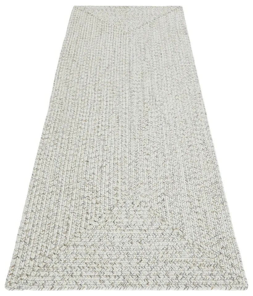 Białobeżowy chodnik odpowiedni na zewnątrz 200x80 cm – NORTHRUGS