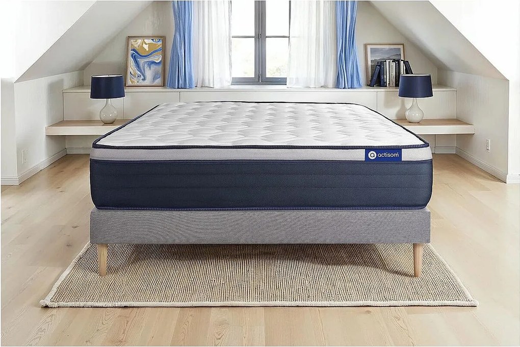 Materac Actilatex max 90x200cm + zestaw podstawa lózka