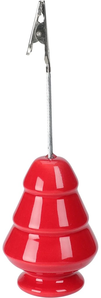 Choinka ozdobna, uchwyt na karteczki, 13 cm