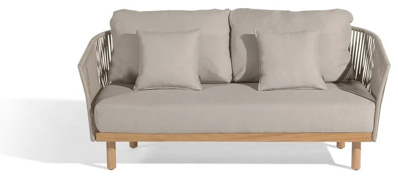 Szarobrązowa sofa ogrodowa Newport – Diphano