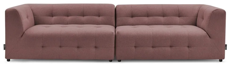 Ciemnoróżowa sofa 324 cm Kleber – Bobochic Paris