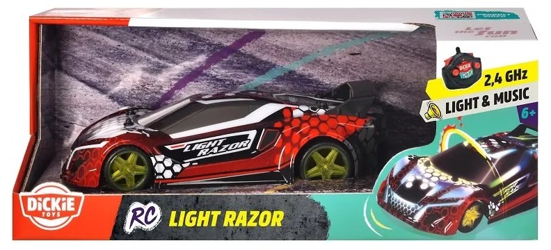 Dickie samochód zdalnie sterowany rc light razor