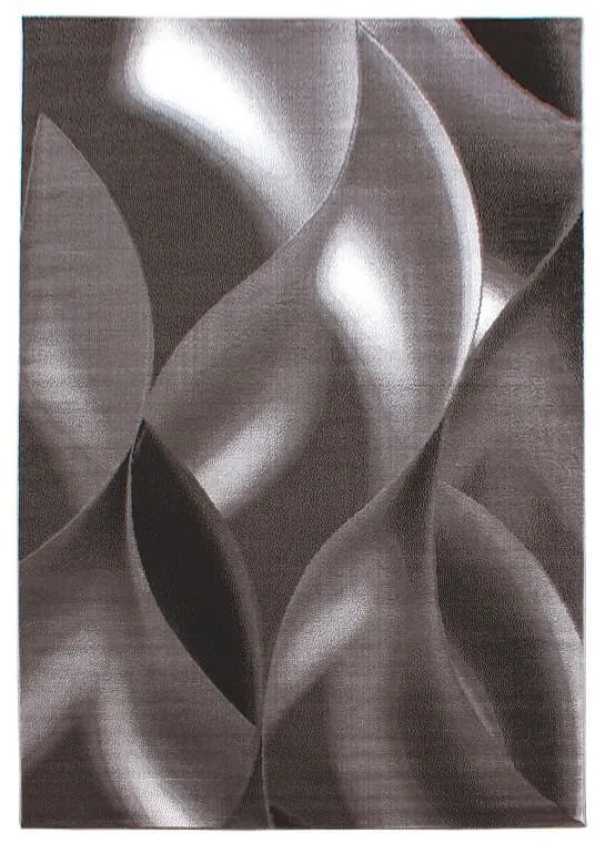 Dywan nowoczesny Plus Wstęgi brązowy 280 cm x 370 cm