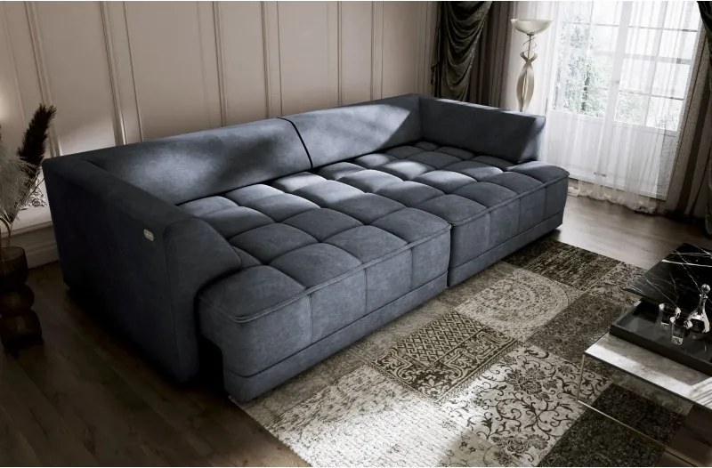 Sofa TIGA z funkcja spania Elektryczny System rozkładania CLOUD 97 WERSAL