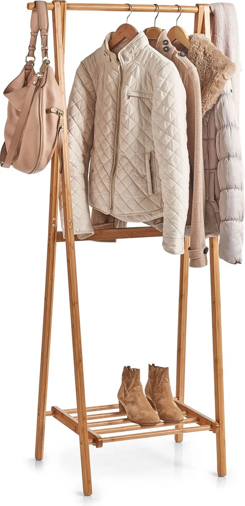 Bambusowy wieszak na płaszcze, wys. 159 cm