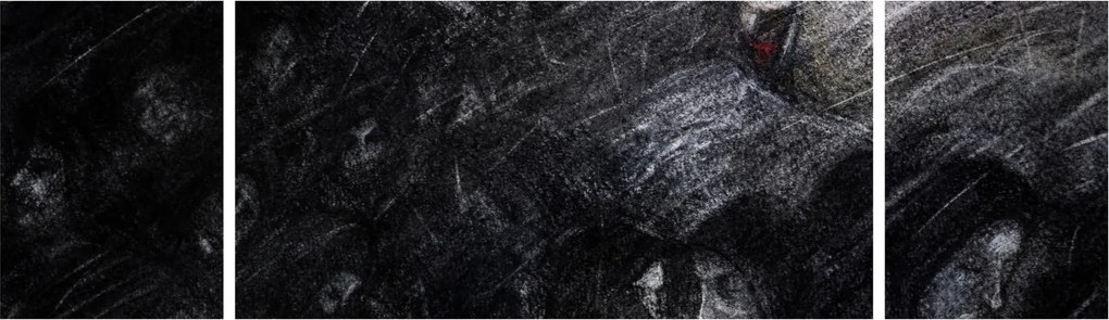 Obraz - Smutek i wyrzeczenie (170x50 cm)