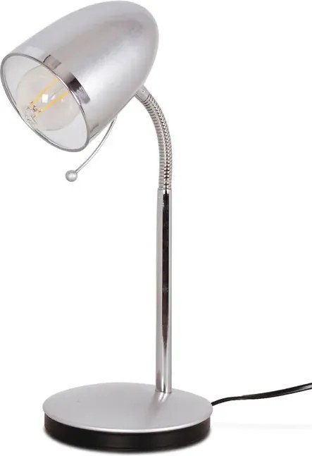 Srebrna lampka do czytania i nauki H6-F70