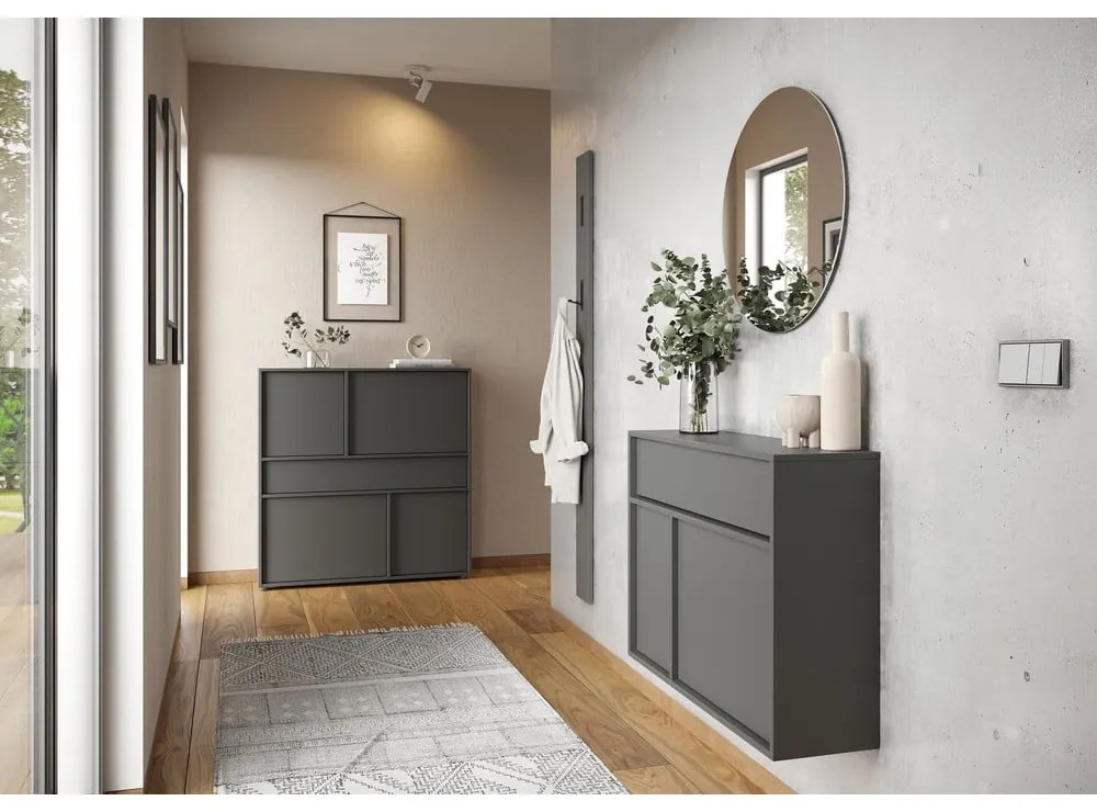 Antracytowa szafka 83x63x25 cm Ameca 2.0 – Germania