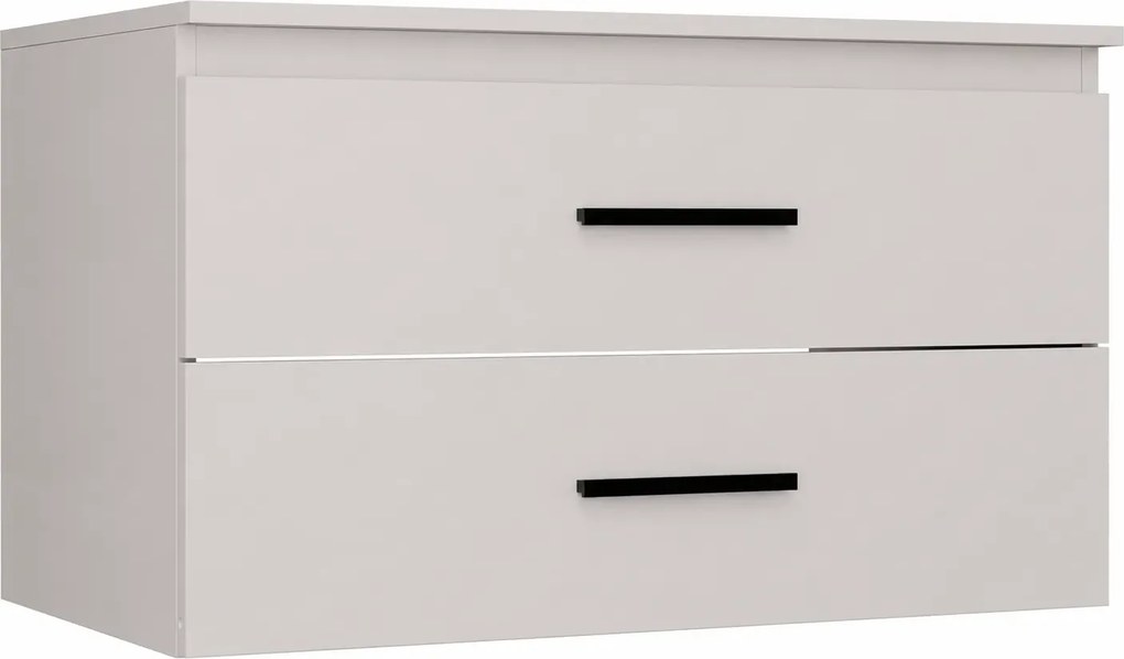 Podwieszana szafka pod umywalkę nablatową kaszmir 80 cm L7-P89