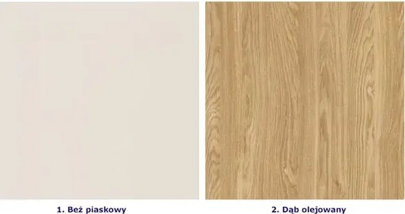 Dolna szafka kuchenna cargo 20 cm beż piaskowy - Bixor 4X