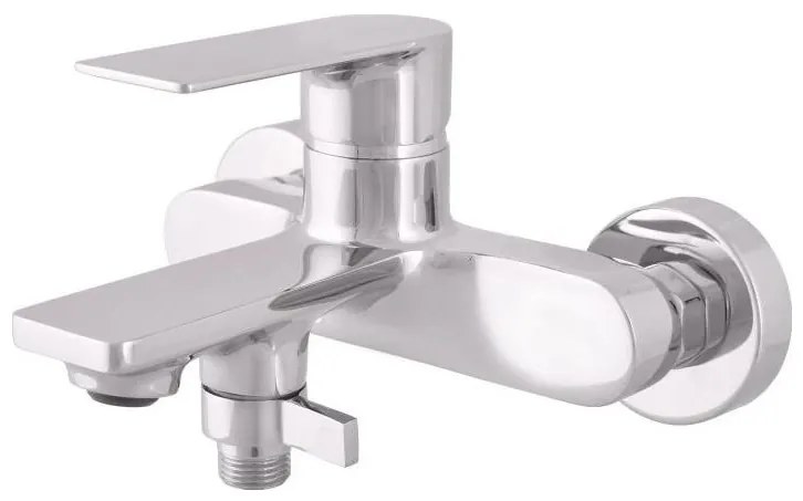 RAV Slezák NL154.5 - Bateria wannowa NIL chrom błyszczący