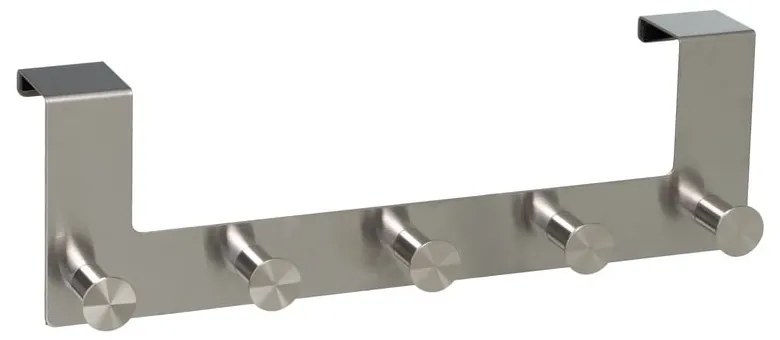 Metalowy wieszak na drzwi w kolorze matowego srebra 35 cm – Casa Selección