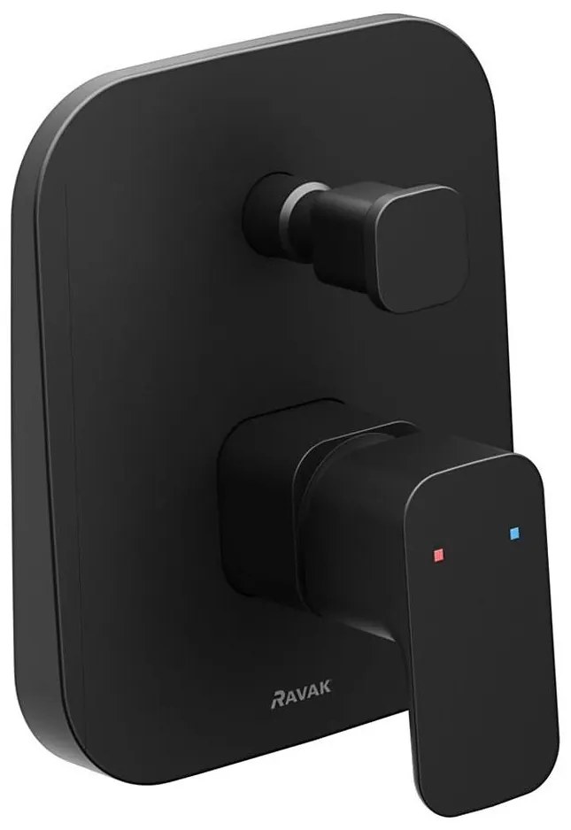 Ravak X070158 - Bateria prysznicowa podtynkowa FREE czarna