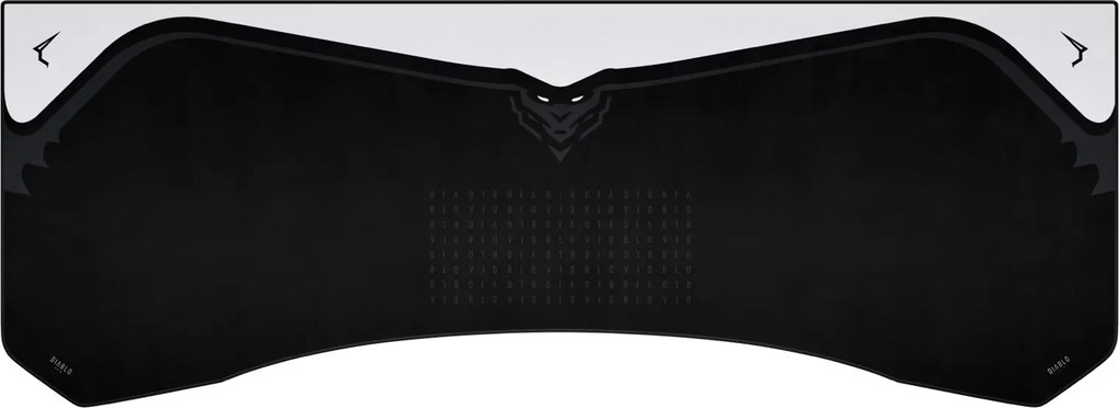 Podkładka ochronna na biurko Diablo X-Forge 140 cm, Black Nightwolf Moon