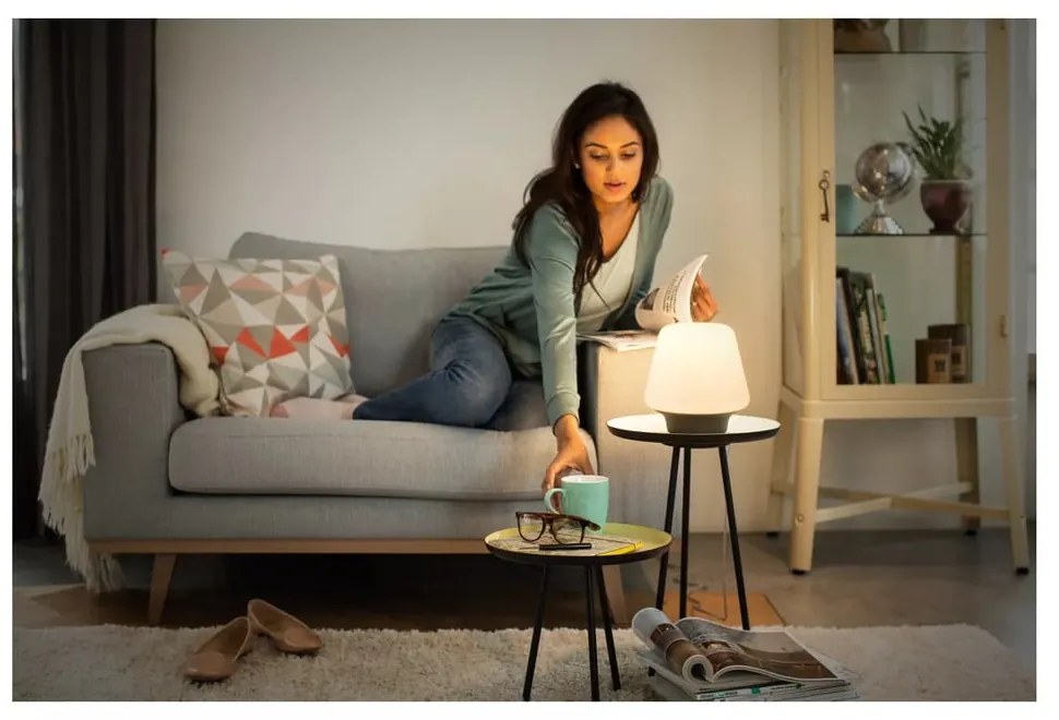 Inteligentna lampa stołowa LED 8 W Wellness – Philips Hue