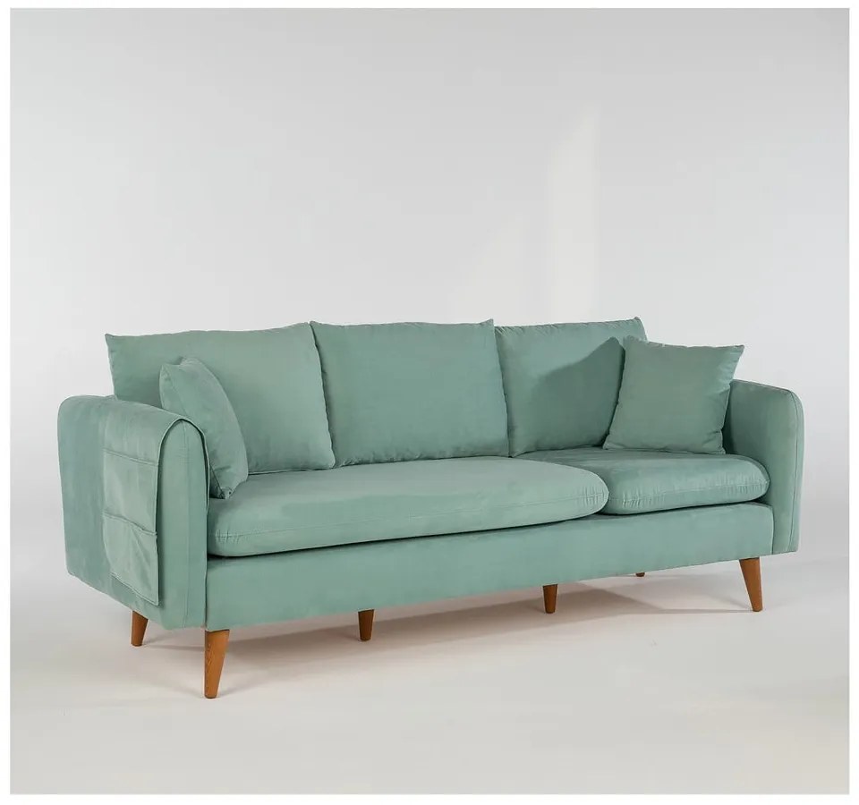Jasnoniebieska sofa 215 cm Sofia – Balcab Home