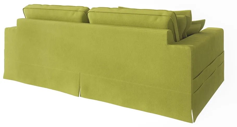 Jasnozielona sofa 236 cm Nora – Ropez