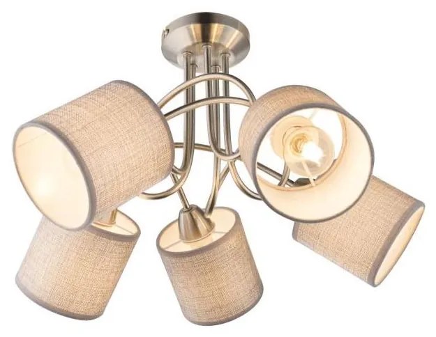 Globo 15185-5D - Żyrandol natynkowy PACO 5xE14/25W/230V