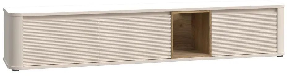 Szafka RTV INAR beżowa/brązowa