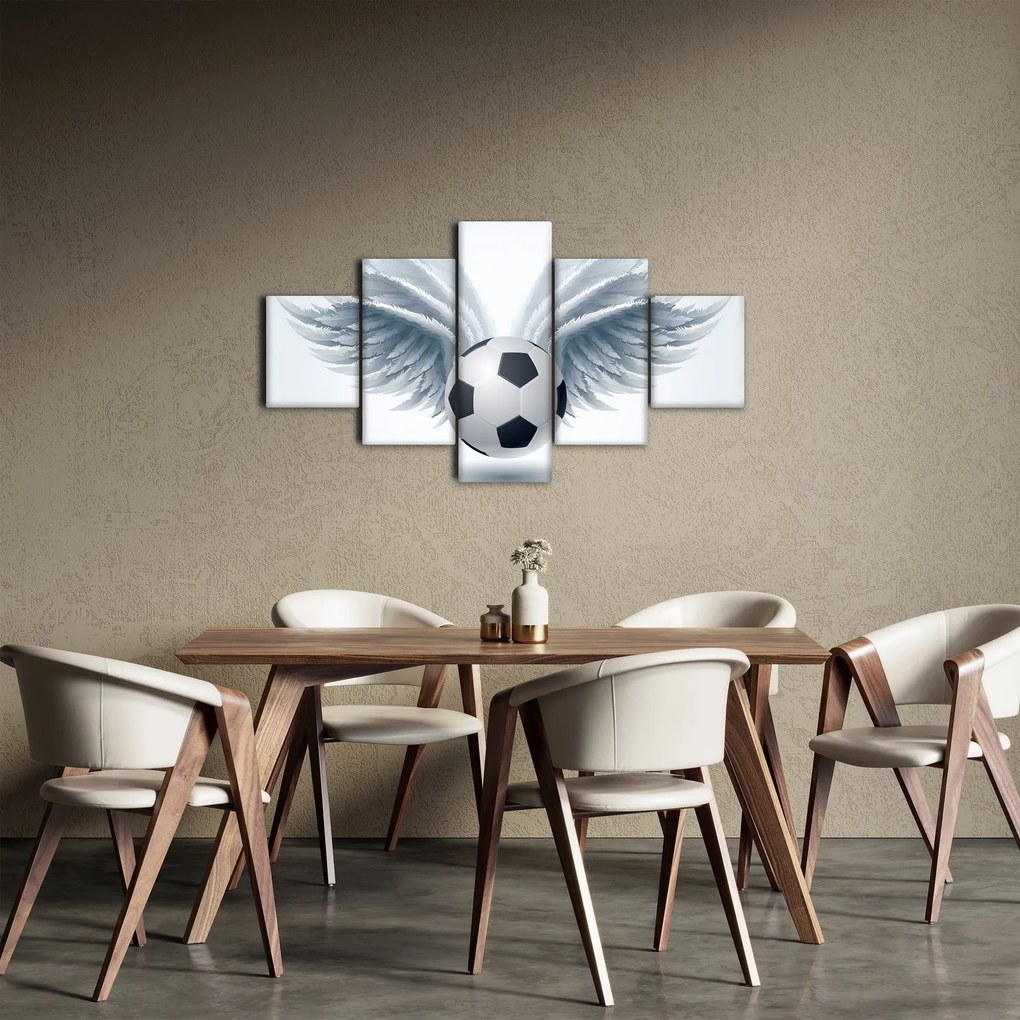 Obraz - Balon ze skrzydłami (125x70 cm)