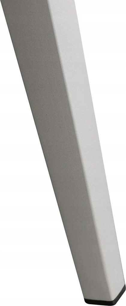 Stolik ogrodowy aluminiowy beżowy 120x60x43 cm lekki wytrzymały tarasowy