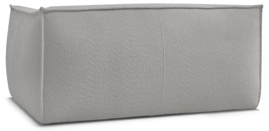 Jasnoszara sofa z materiału bouclé 170 cm Giorgia – Bobochic Paris