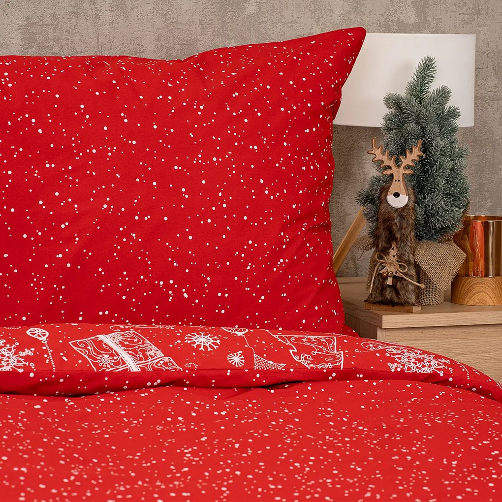 4Home Pościel bawełniana Gift, 140 x 220 cm, 70 x 90 cm