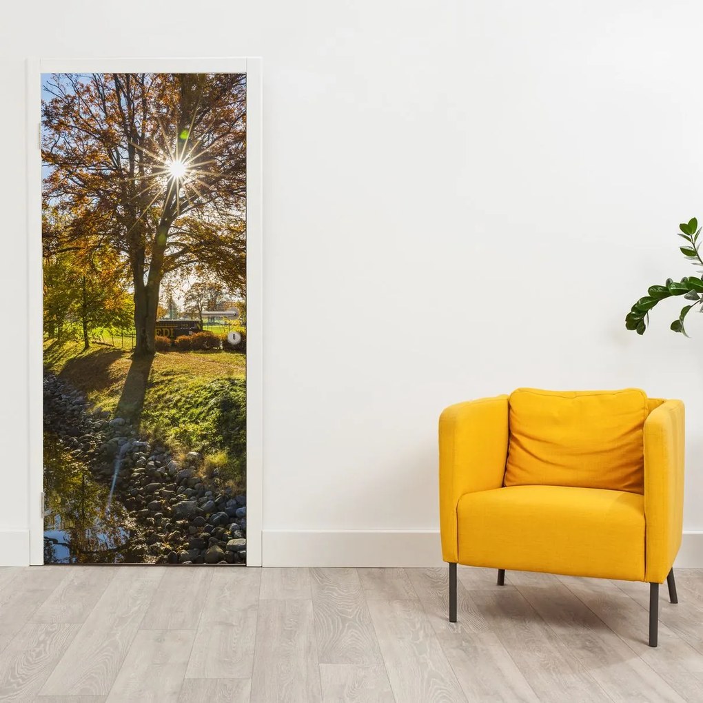 Fototapeta na drzwi - Kanał wodny (95x205cm)
