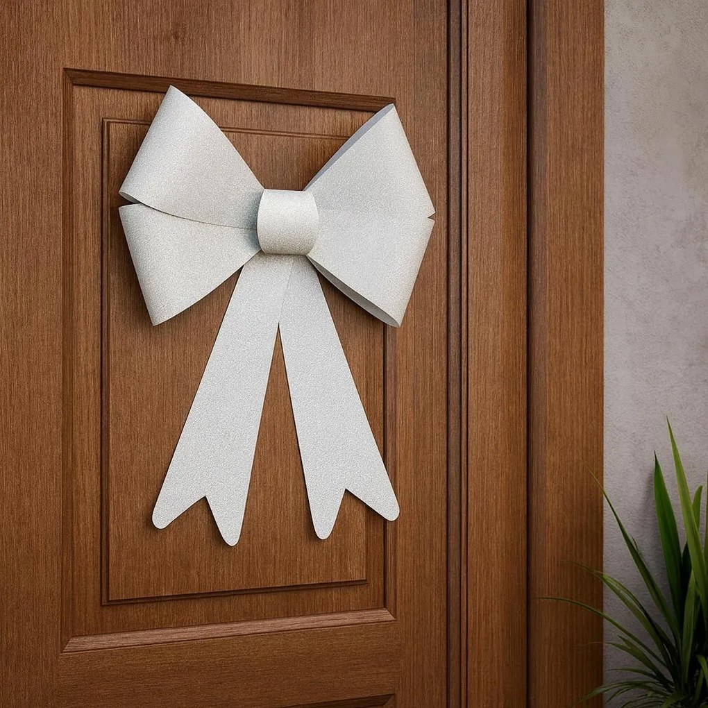 Brokatowa kokarda ozdobna, 30 x 19cm