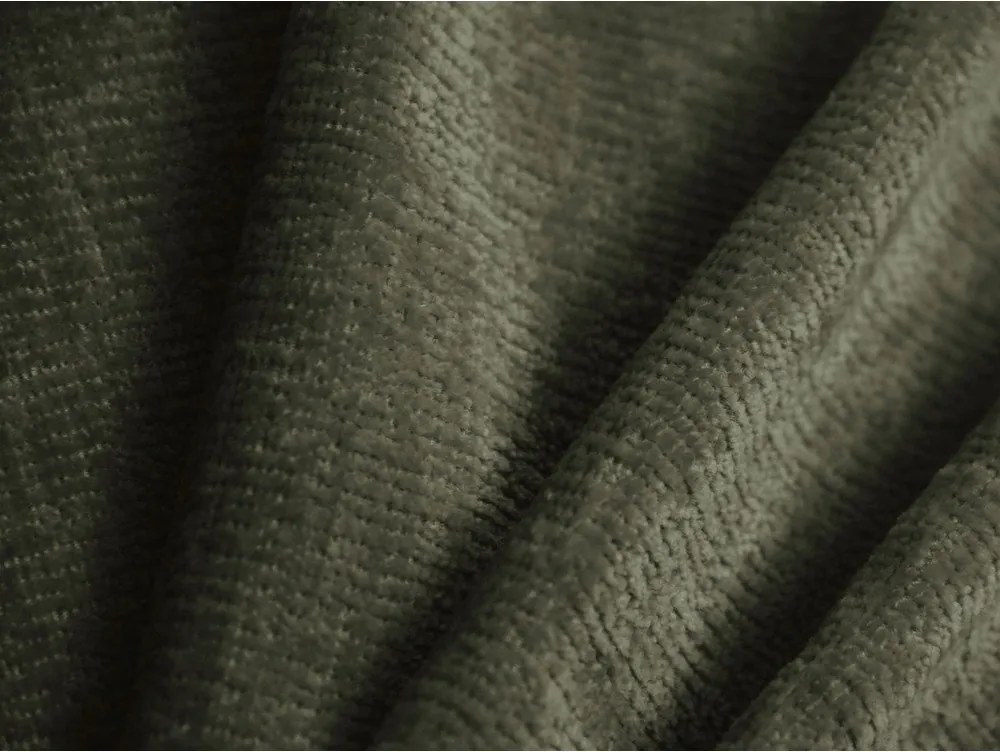 Zielone tapicerowane łóżko dwuosobowe ze schowkiem i stelażem 160x200 cm Ovalo – Micadoni