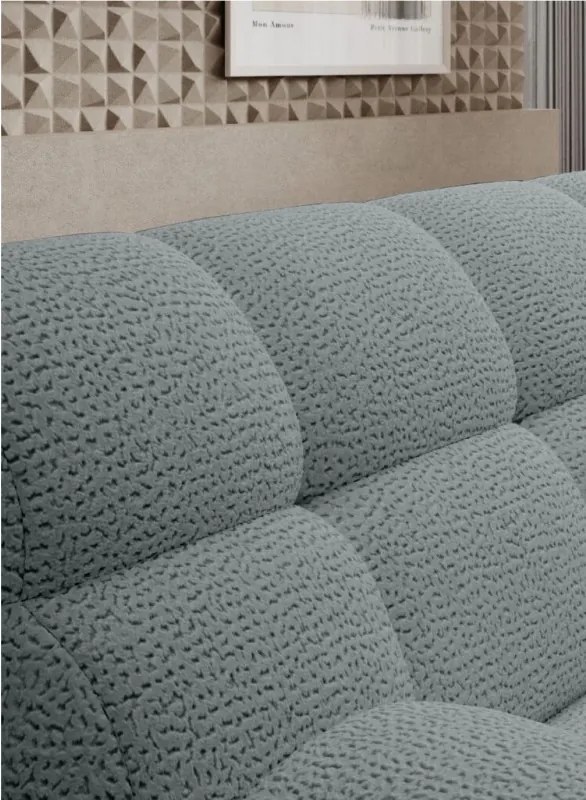 Narożnik COCOON L z elektryczną regulacją siedziska Prawostronny w tkaninie JAGUAR 19