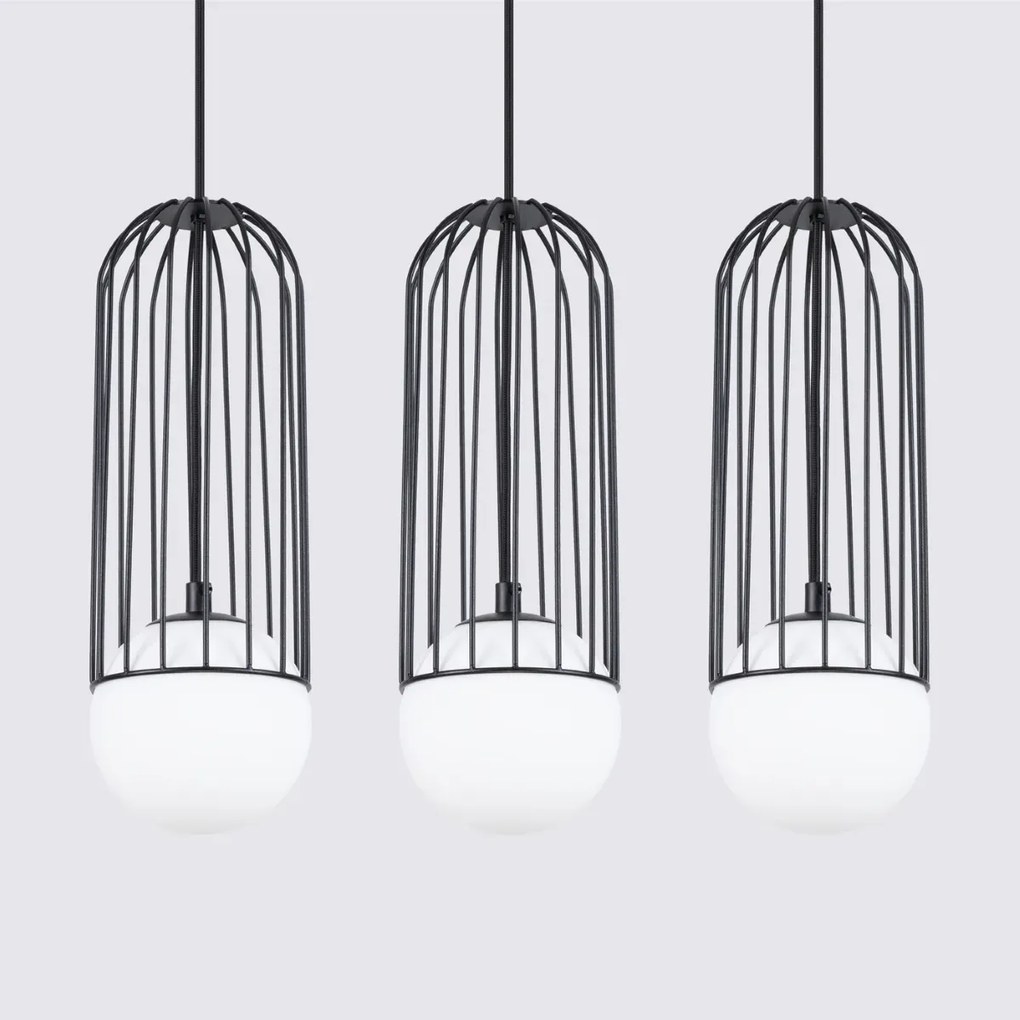 Listwa oświetlająca BRINA 3L czarna SOLLUX LIGHTING