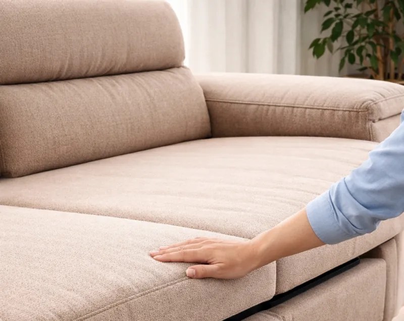 Narożnik ALISSON S/MINI Prawostronny wolnostojąca w tkaninie POSO 135 WERSAL