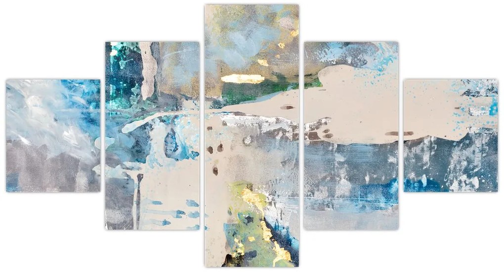 Obraz - Abstrakcja (125x70 cm)